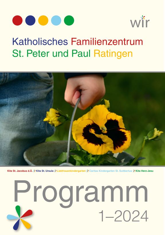 Bild Übersicht Halbjahresprogramm Katholisches Familienzentrum