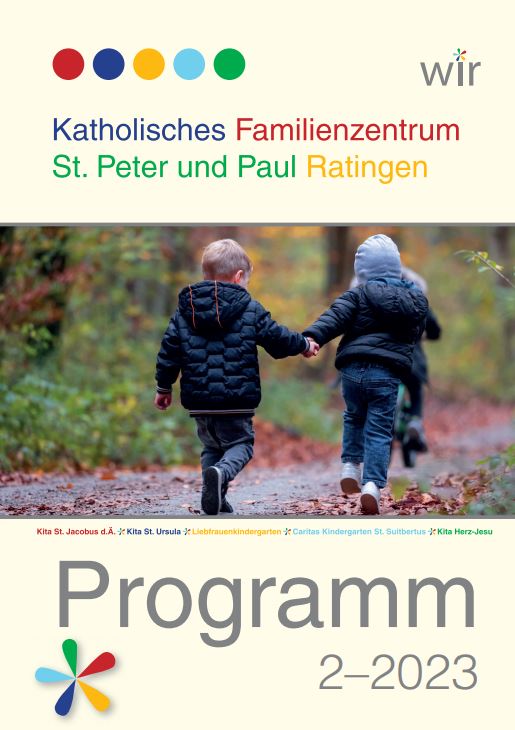 Bild Übersicht Halbjahresprogramm Katholisches Familienzentrum