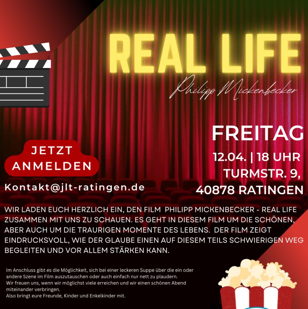 Filmabend Philipp Mickenbecker - Real Life