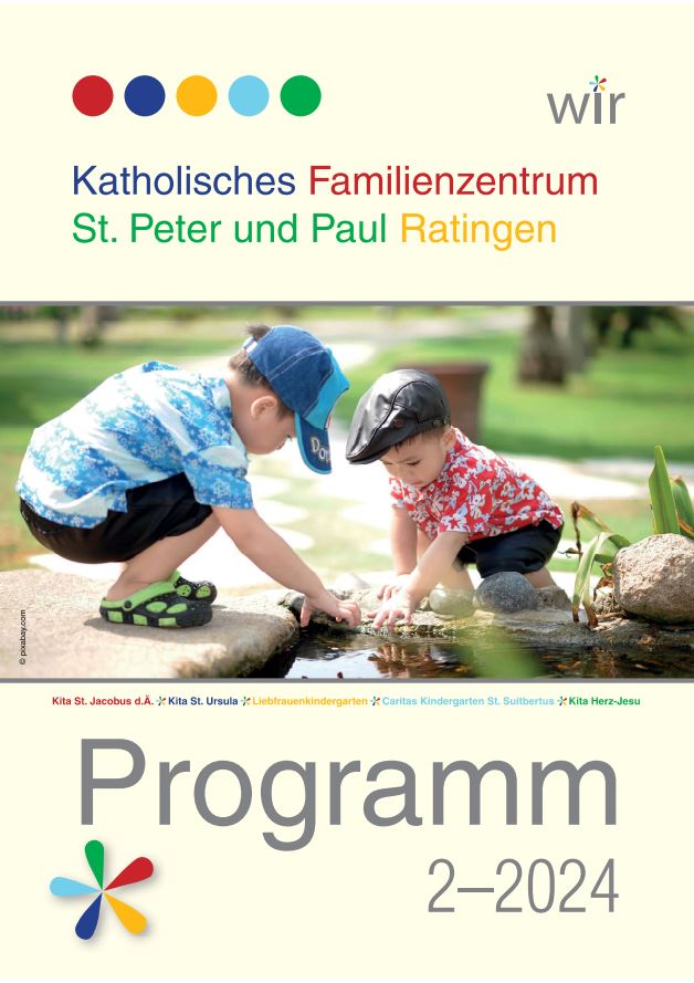 Bild Übersicht Halbjahresprogramm Katholisches Familienzentrum